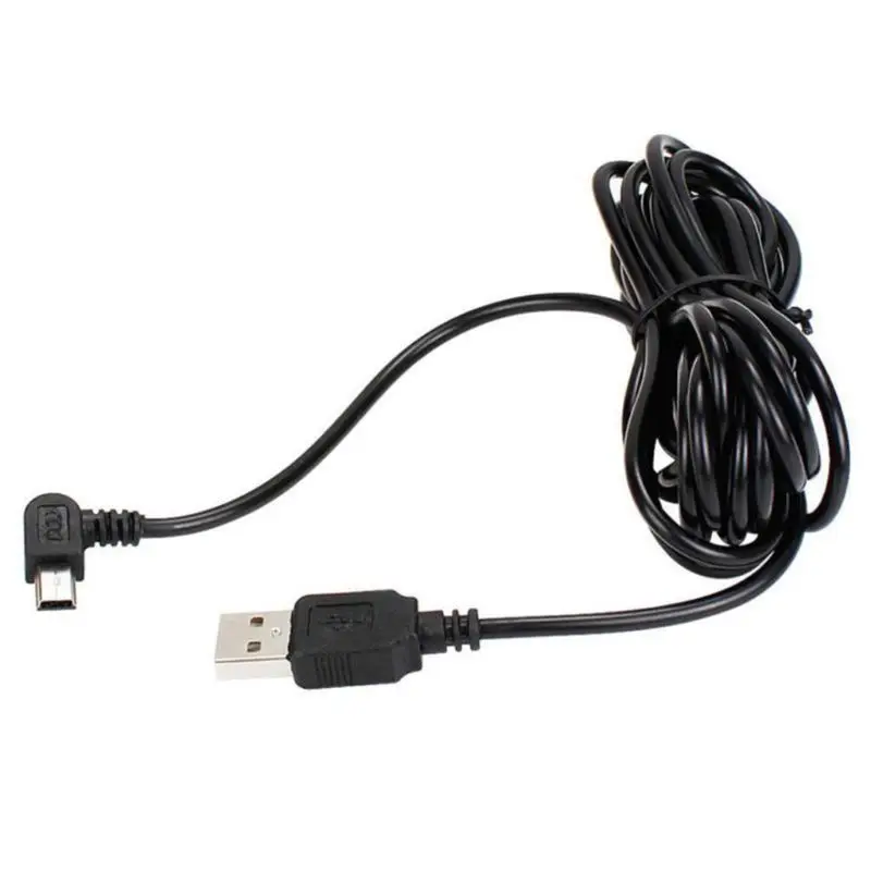 3 5 м Тип USB A to Mini 5Pin под прямым углом зарядный кабель для передачи данных GPS