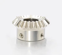 2pcs 1 5m 25teeths od39 62mm installation distance34mm sus304 stainless steel bevel gear