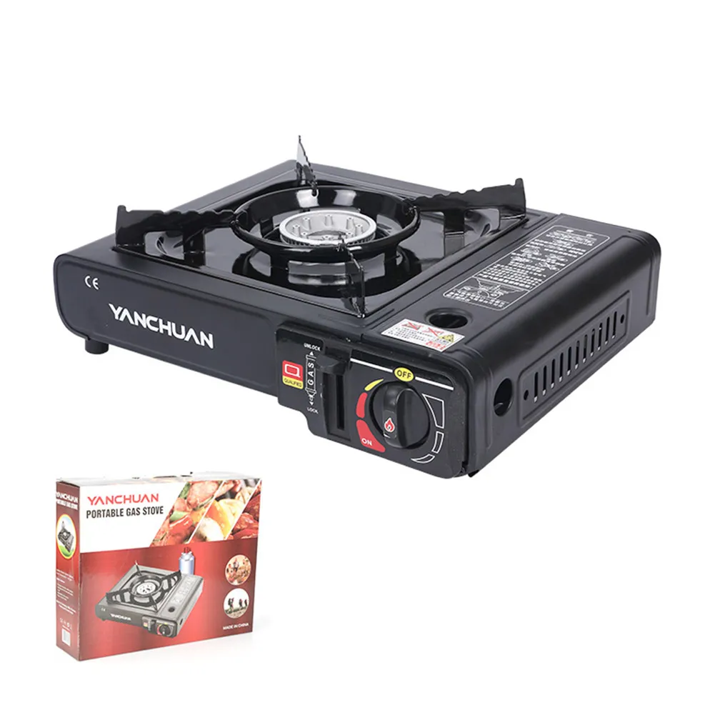 

Outdoor Portable Butane Stove Less Energy Consumption Adjustable Firepower Hot Pot Gas Stove kitchen cylinder propane grill