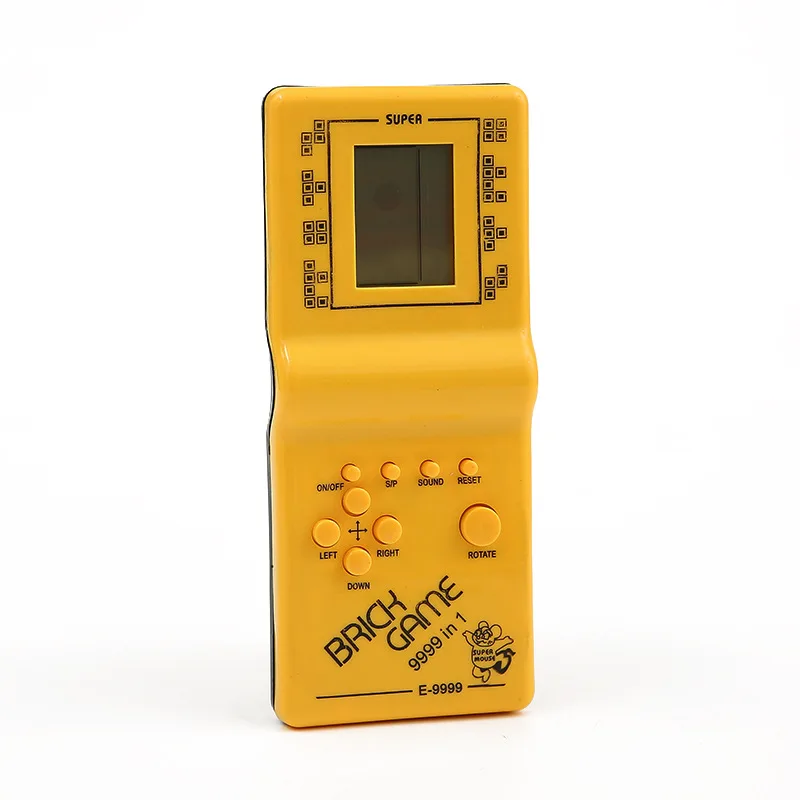

Classic Handheld Game Machine Tetris Game Kids Game Console Toy with Music Playback Retro Children Pleasure Games Player