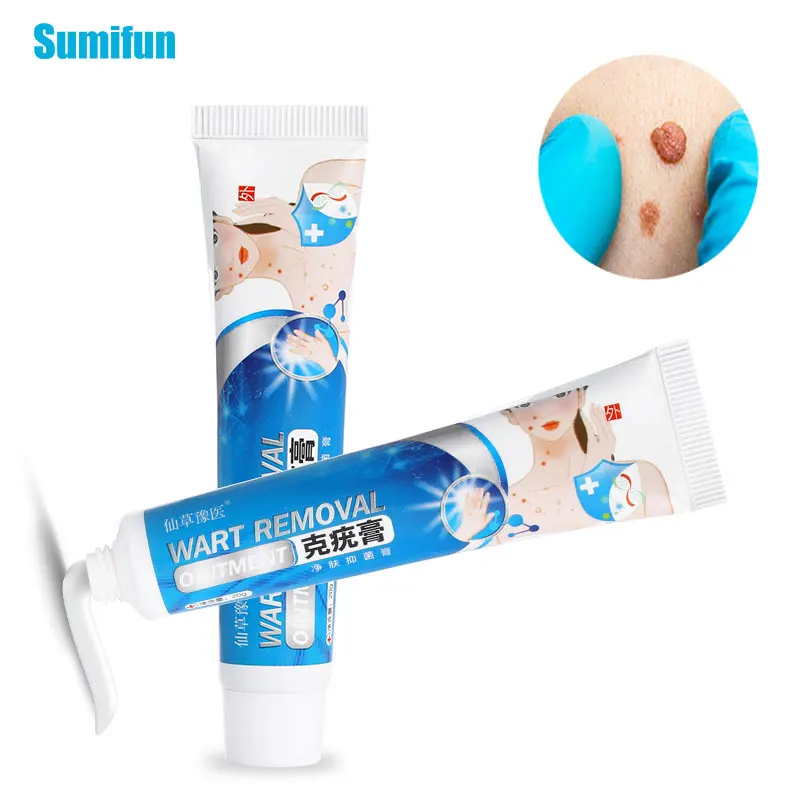 

1/2/3Pcs Warts Removal Antibacterial Ointment Treatment Body Skin Tag Flat Warts Corn Dark Spot Remover Plaster Warts Cream