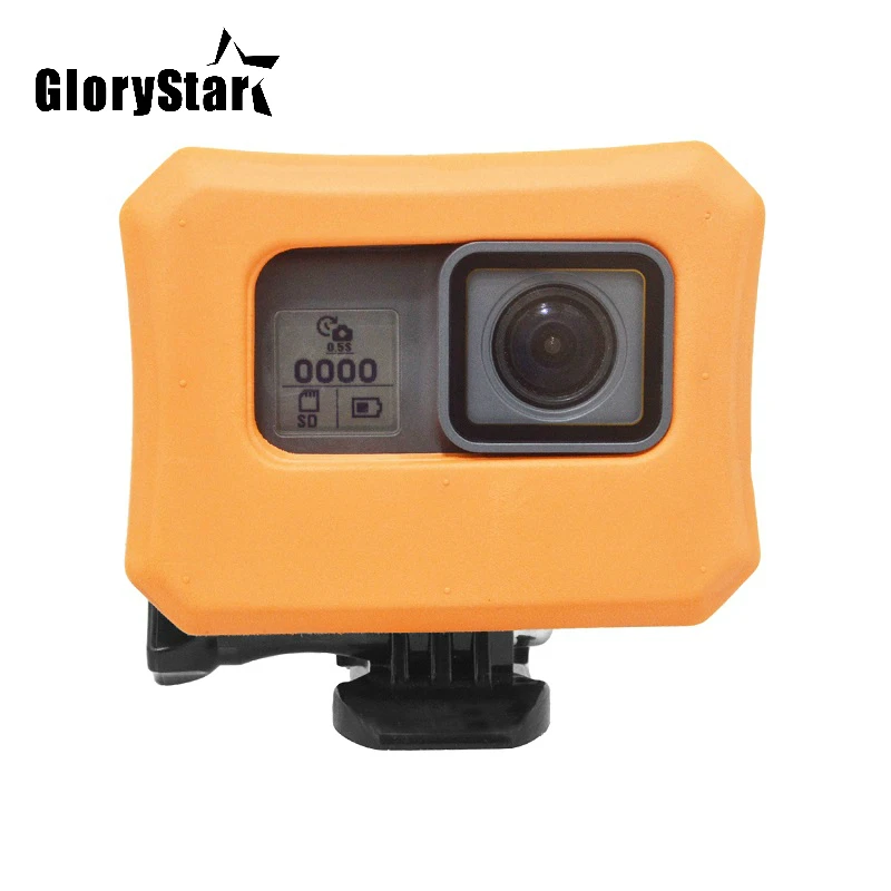 

GloryStar For Gopro Hero 5 6 Black Sport Camera Floating Case Floaty Cover Box Protective Case Surfing Snorkeling Wakeboarding