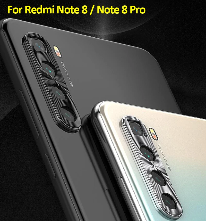 Защитный чехол для объектива камеры Redmi Note 8T алюминиевый с покрытием Xiaomi 8 Pro