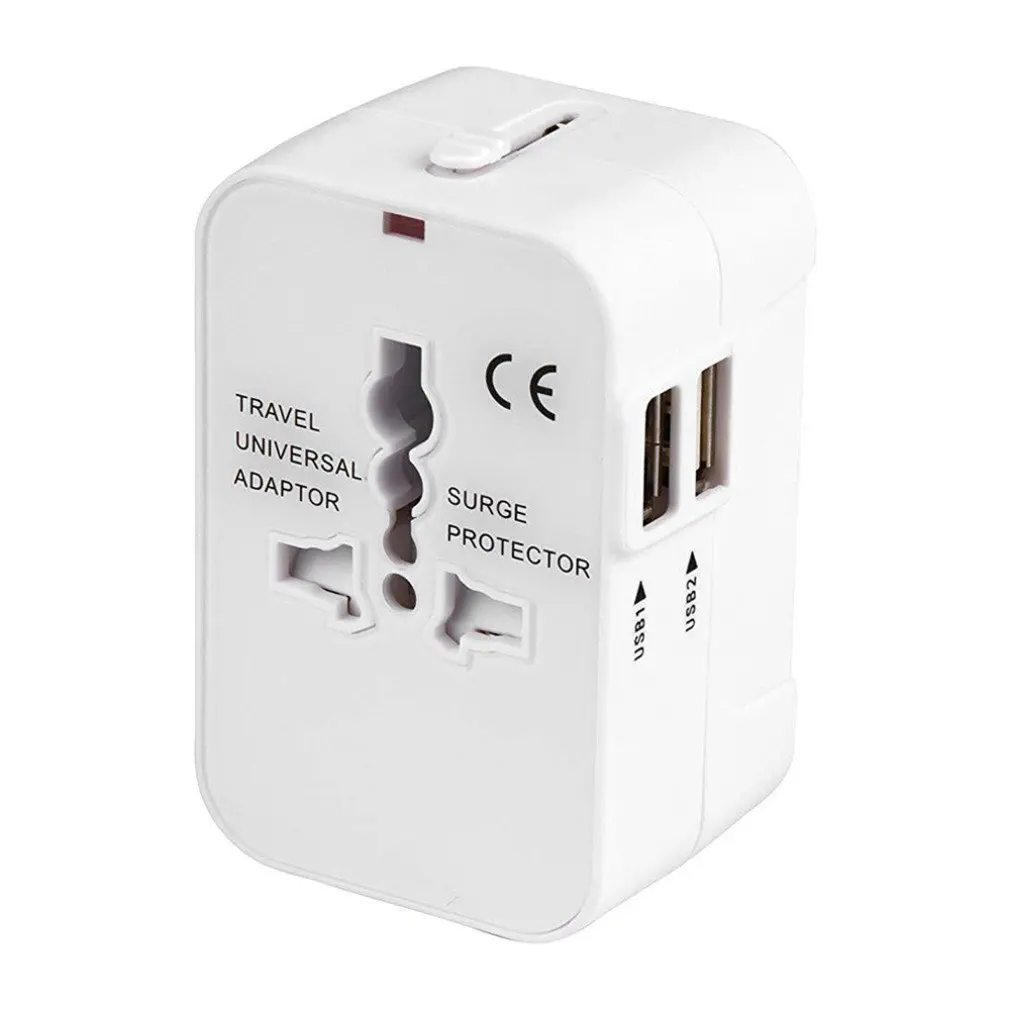 Многофункциональная розетка для преобразования чисто белая глобальная вилка