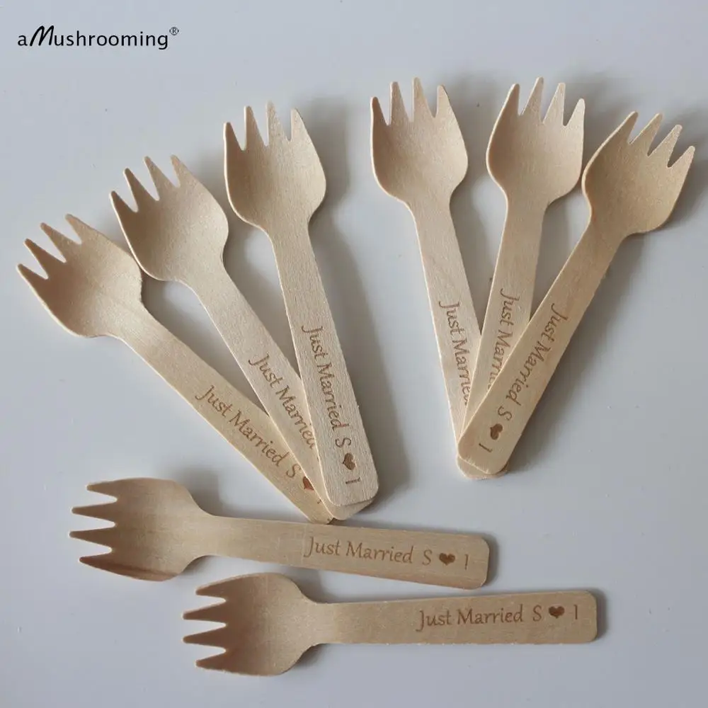 Вилки для свадьбы вилки свадебной вечеринки 120 с именем сердца свадебные подарки