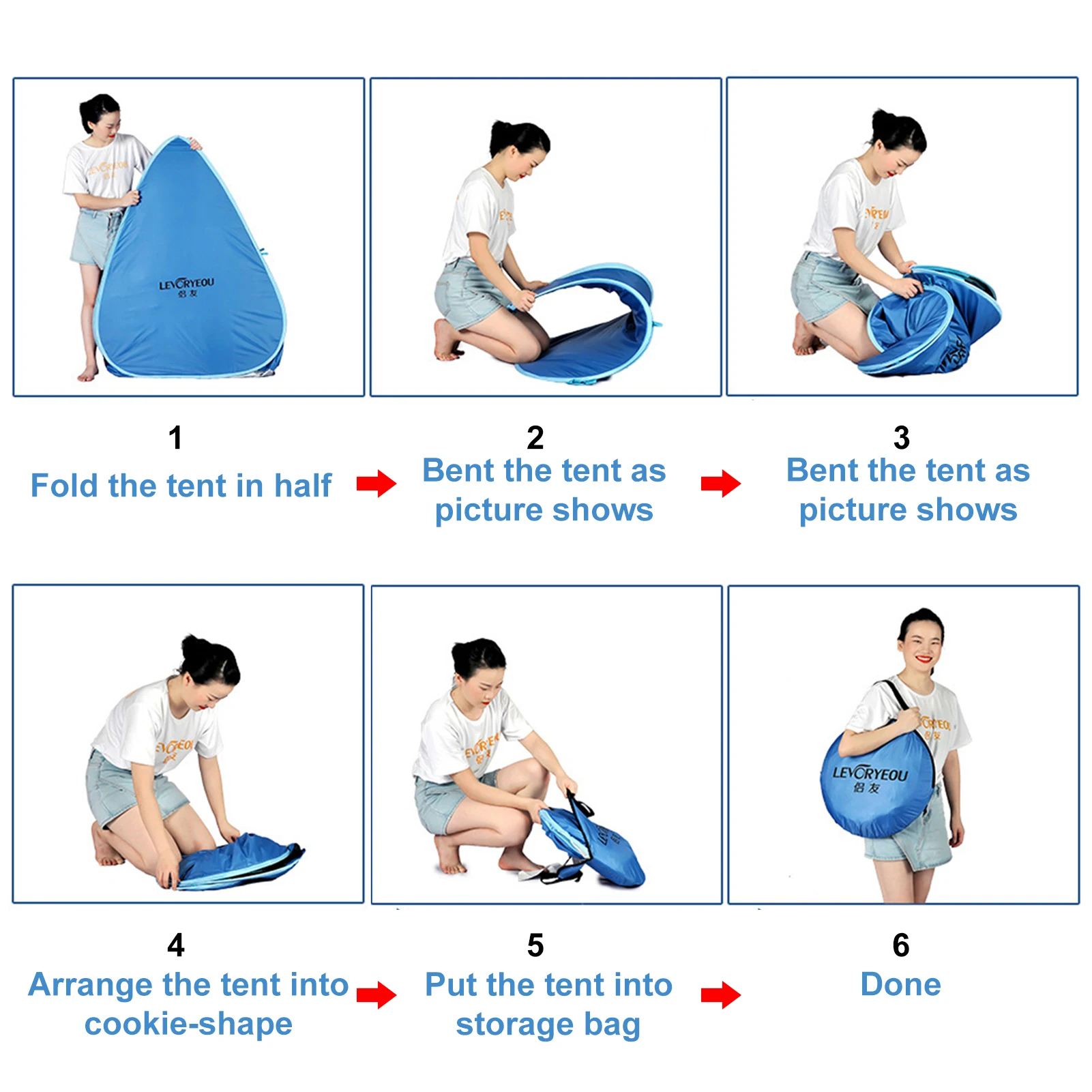 Палатка Автоматическая для кемпинга мгновенная Защита от УФ-лучей