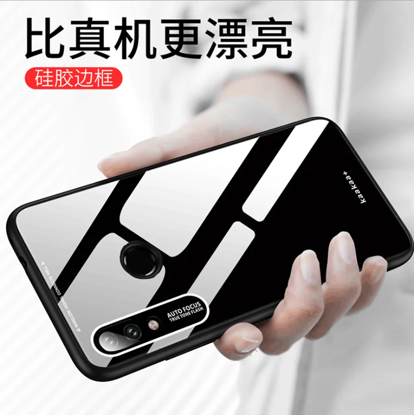 Новый акриловый стеклянный деловой анти осенний чехол Telefone móvel для Xiaomi Vermelho mi redmi