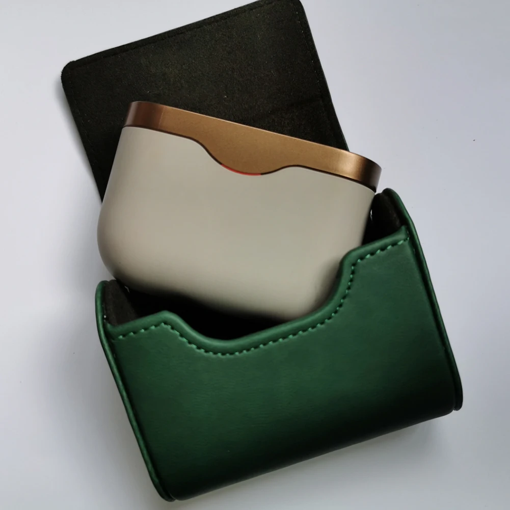 Прочный пыленепроницаемый защитный чехол из искусственной кожи для наушников