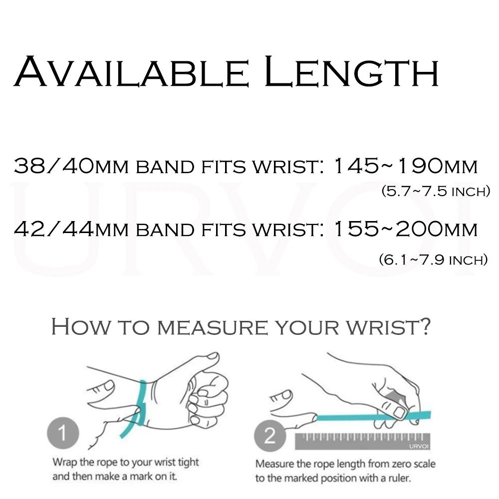 Кожаный ремешок URVOI для apple watch ultra series 8 7 6 SE 543 iwatch кожаный мягкий удобный