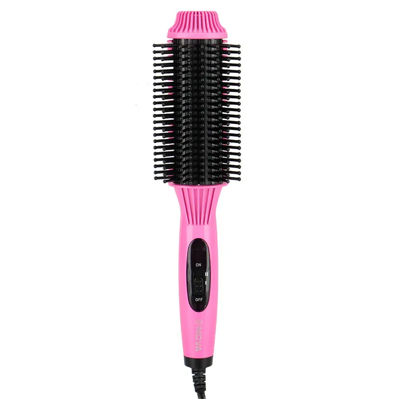 

Multifunctional Hair Straightener Hair Curling Brush Dual Purpose Hair Comb Women Hair Curling Iron Hair Straight Styler Comb