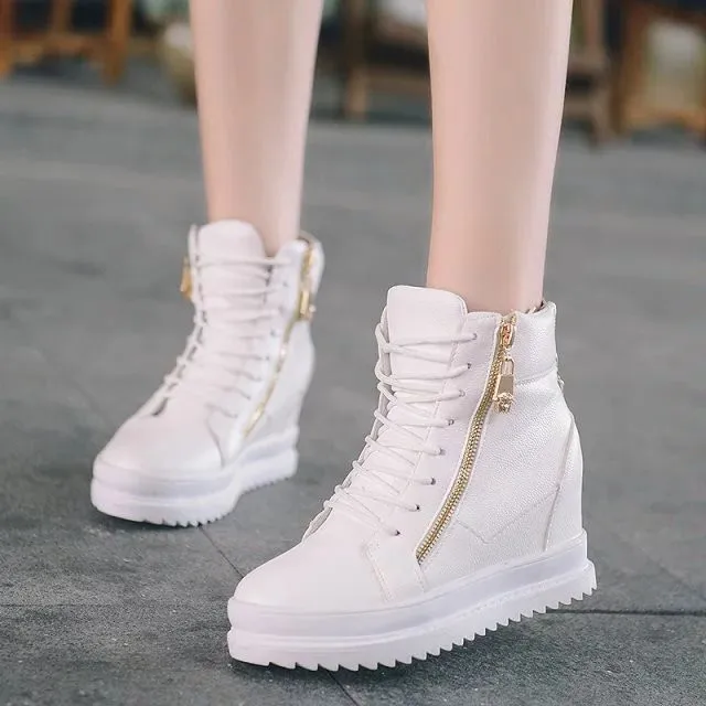 Новый Невидимый увеличивающие рост женская обувь на плоской подошве