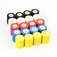 baterpak blackredwhiteblueyellow 12pcscarton 100 sponge ink rollersolid coding machine rolls363240mm 90 130degree