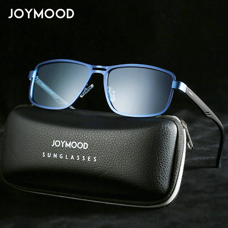 JOYMOOD брендовые поляризованные солнцезащитные очки мужские модные металлическая
