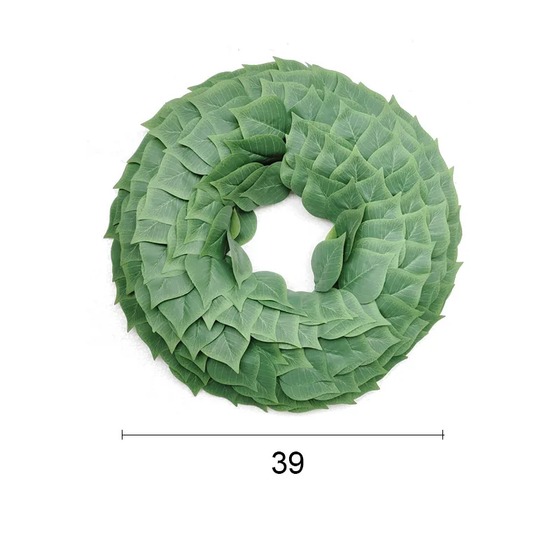 1х искусственный зеленый лист плюща гирлянда ротанговая листва Свадебный