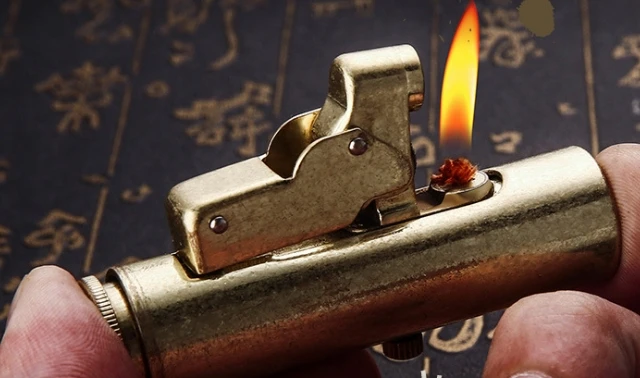 XGQ BNC016 ретро керосиновая старомодная латунная Зажигалка Второй мировой войны 63 г