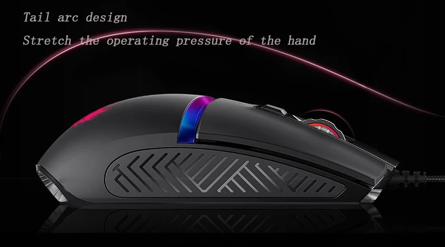 Профессиональная электронная Спортивная мышь Xiaomi Mijia blasul 7200 dpi E-sports игровая оптическая мышь проводные компоненты уровня игры Y720 Lite