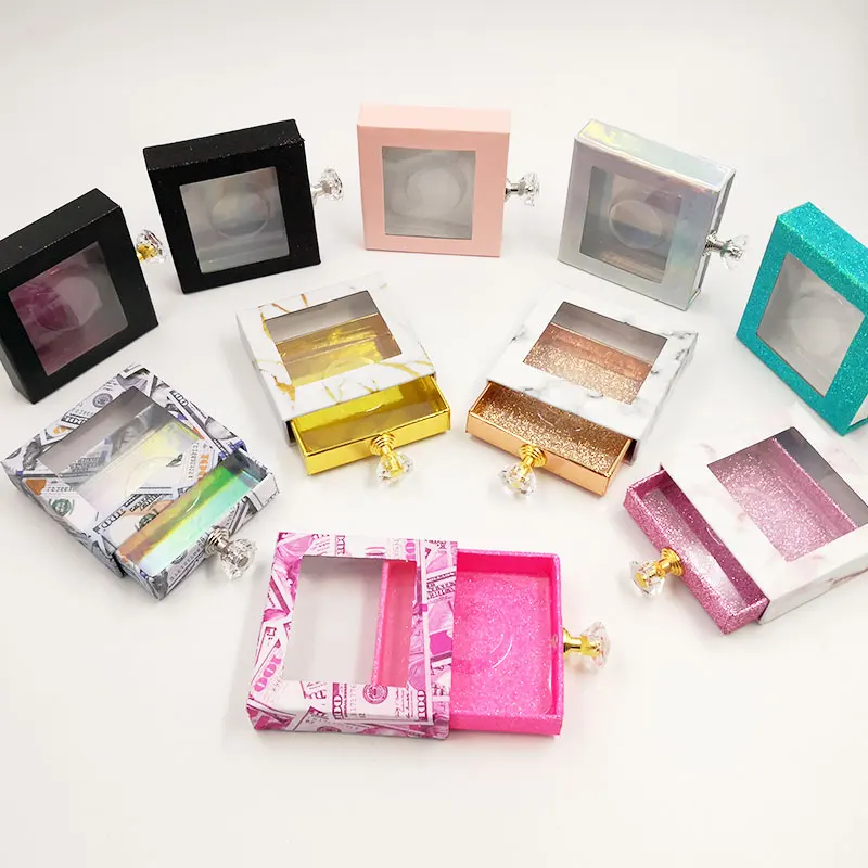 20 шт. упаковка для ресниц 3d накладные норковые ресницы коробки с искусственными