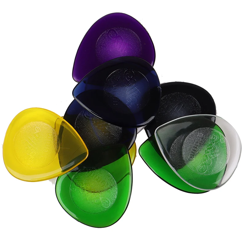 10 stücke elektrische gitarre pick akustische musik picks plektrum 1mm 2mm 3mm dicke gitarre zubehör farbe zufällig free global shippin