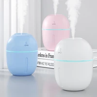 new mini air humidifier usb aroma essential oil diffuser 300ml portable humidificador for home car office with led night lamp