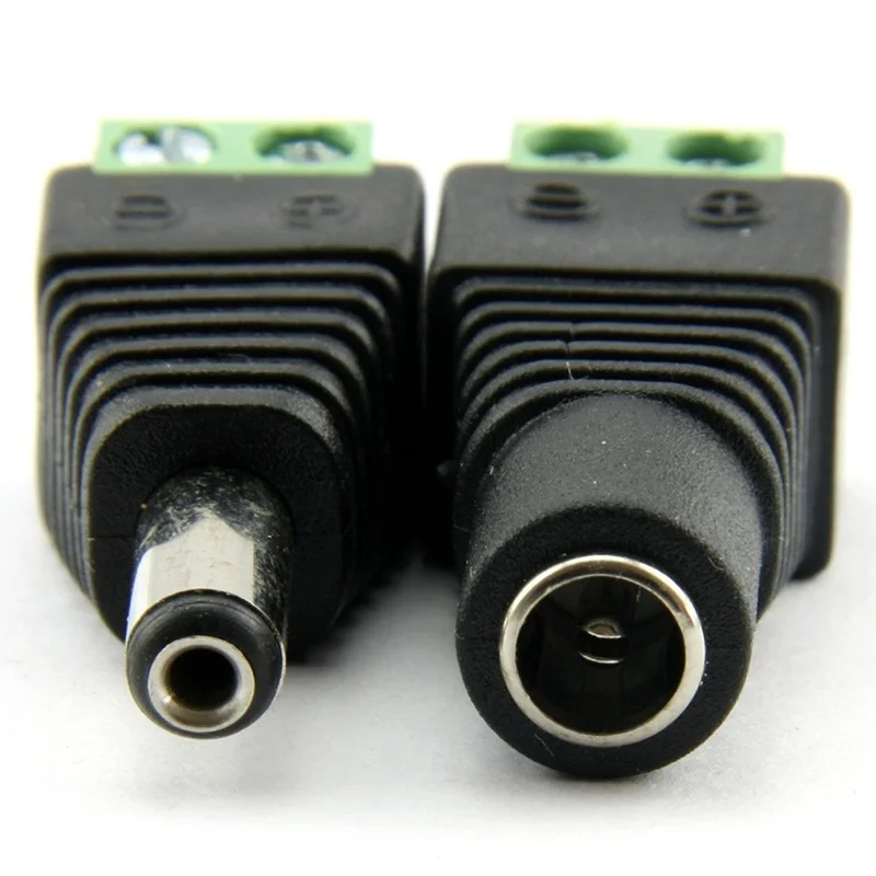 Адаптер питания для светодиодных лент 5050 3528 12 в пост. Тока|connector for led strip|connectors strip
