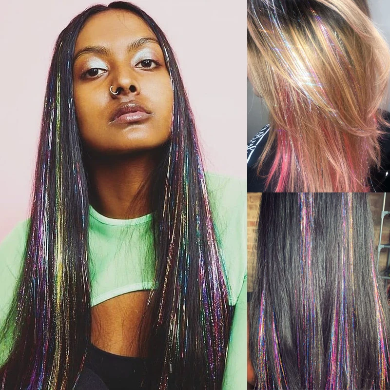 Женские волосы для наращивания 100 см 20 шт./лот|Заколки плетения кос| |