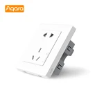 Aqara умная розетка, беспроводная настенная розетка, переключатель, беспроводной пульт дистанционного управления, умный дом, zigbee, приложение Mihome