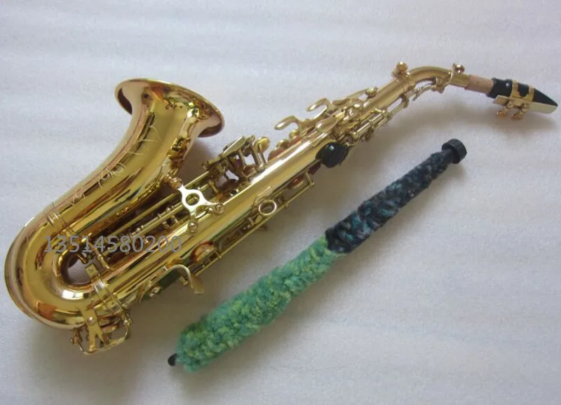 

Сопрано-саксофон том ББ сопрано изогнутый саксофон B создан музыкальный инструмент саксофон для детей саксофон и чехол