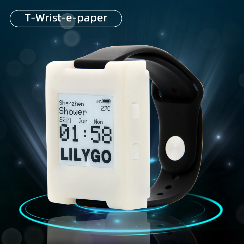 Placa de Desenvolvimento Bluetooth para Arduino Lilygo®ttgo Polegada Pulso E-paper Esp32 Módulo 4mb Flash Suporte Wifi – 1.54
