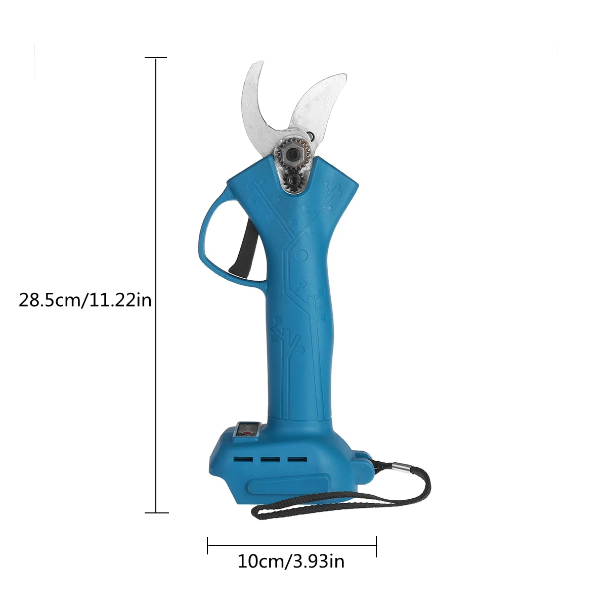 

30mm 600W Cordless Electric Pruner Pruning Shear Efficient Fruit Tree Bonsai Branches Cutter Landscaping for Makita 18V battery