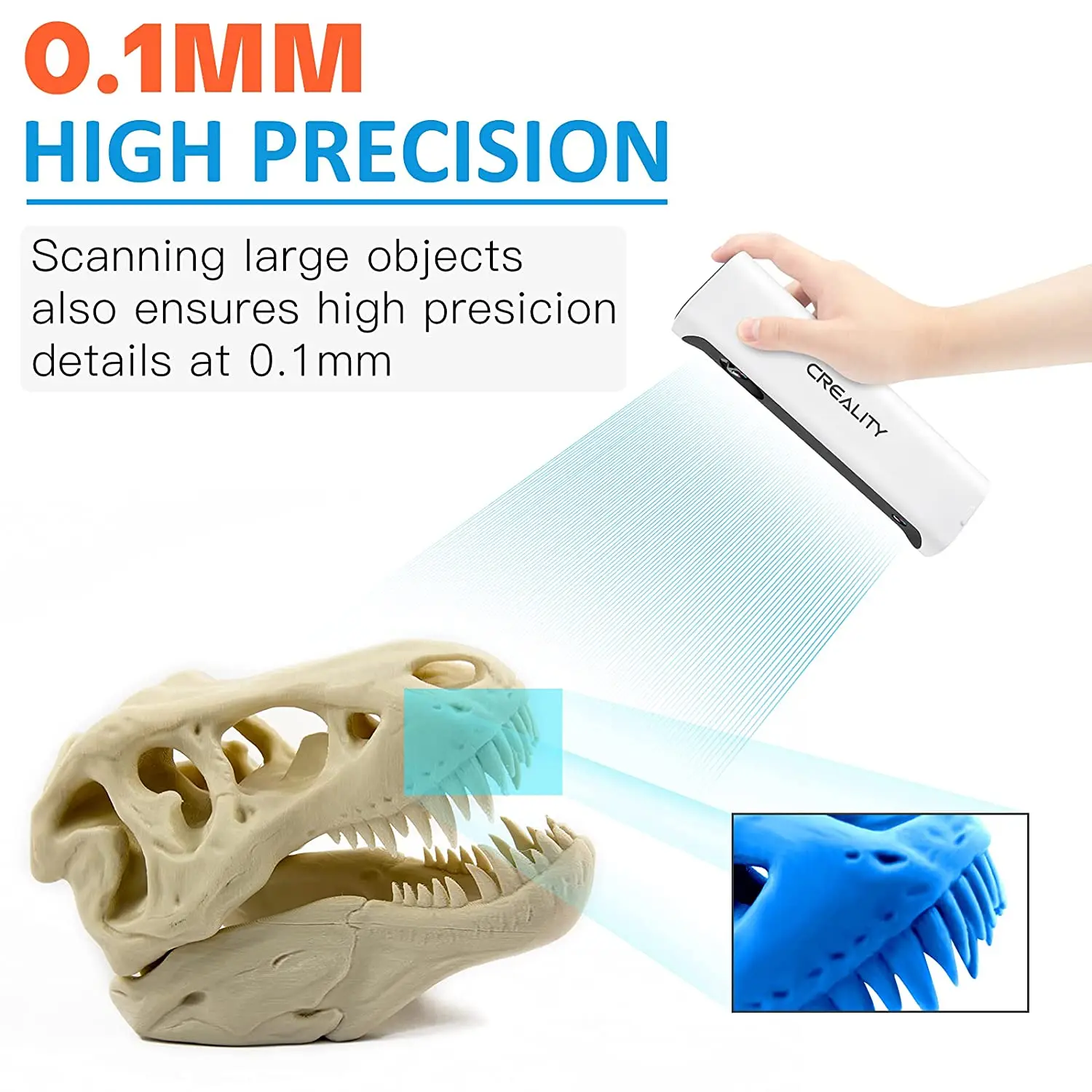 Creality Модернизированный набор 3d-сканера CR-Scan 01 ручной/автоматический режим