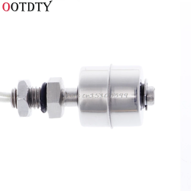 Stainless Steel Vertical Liquid Water Level Sensor Internal Float Switch 45mm Line 35CM 10W Drop shipping | Инструменты