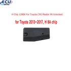 Высококачественный транспондерный чип для Toyota 2013-2017, чип H 8A для Toyota, пустой WS21-4D 128 бит для H-чипа, 1 шт.