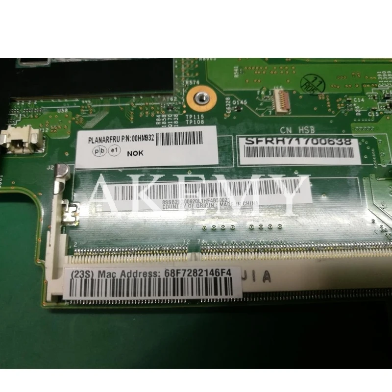 

SAMXINNO X240S Motherboard For Lenovo ThinkPad X240s Laotop Mainboard with I5-4200U/i5-4210U CPU