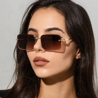 new fashion big frame square sunglasses simple style brand design anti ultraviolet uv400 casual sunglasses for adultwomenmen