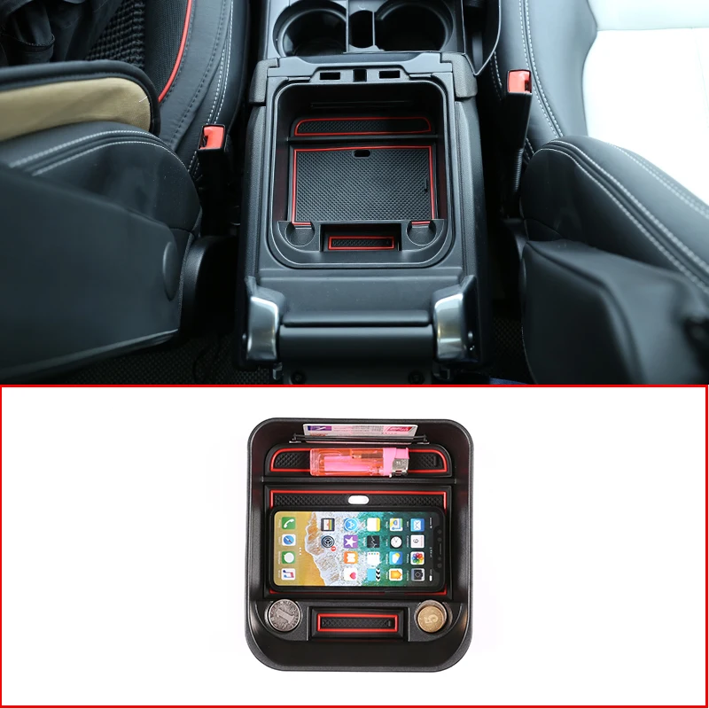 Коробка для хранения центральный двери автомобиля телефон ящик в подлокотнике