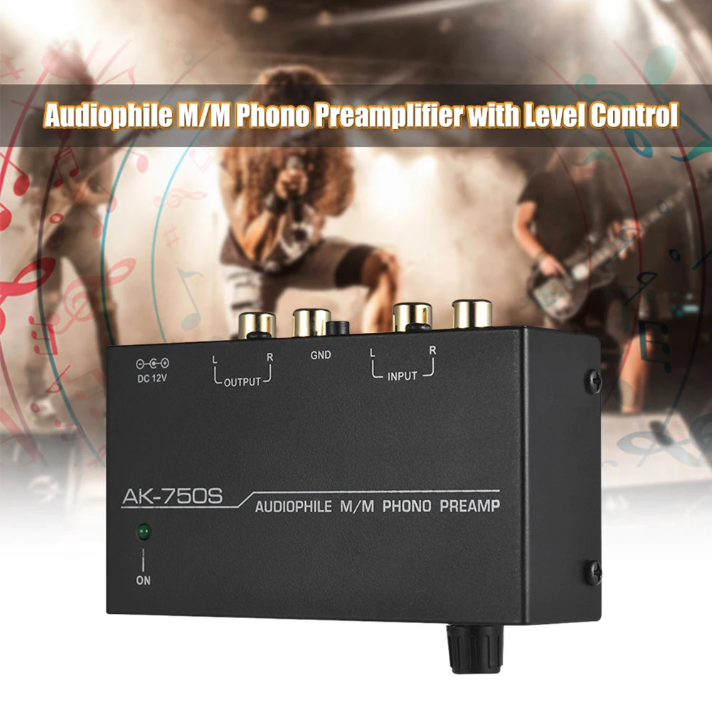 Предусилитель Phono стерео поворотный стол с низким уровнем шума портативный