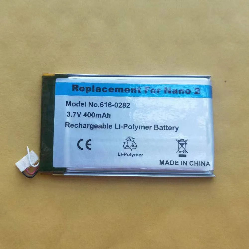 С инструментами для ремонта Новый Сменный аккумулятор 3 7 в литий-ионный 330 мАч iPod