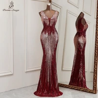 2021 new style elegant mermaid evening dresses cocktail dresses vestidos formales robe de soiree de mariage