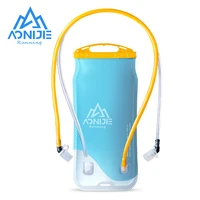 aonijie sd56 double bin 2l water bag soft reservoir water bladder hydration pack beverage storage bag bpa free with double pipe