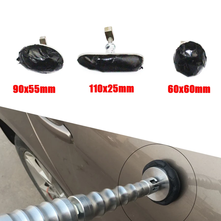 Автомобильный инструмент для ремонта вмятин 3 размера пулер из цинкового сплава