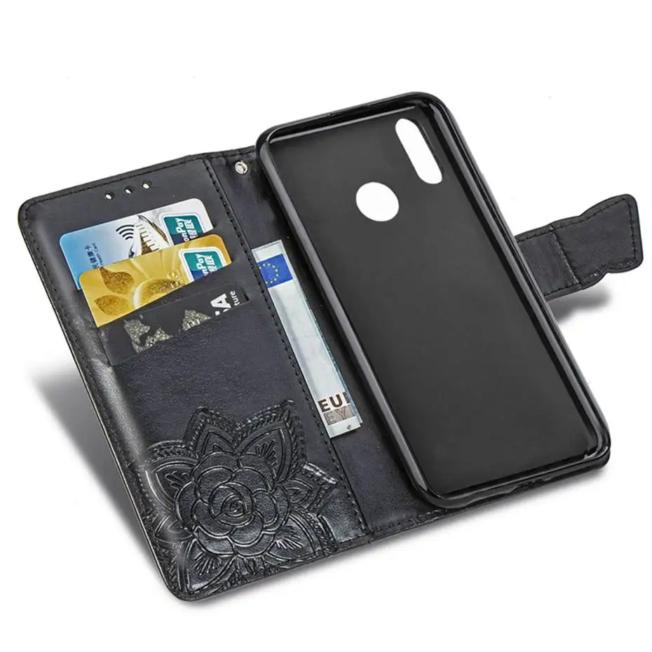 Чехол книжка для Asus Zenfone Max M2 ZB633KL чехол 6 3 дюйма роскошный кошелек из