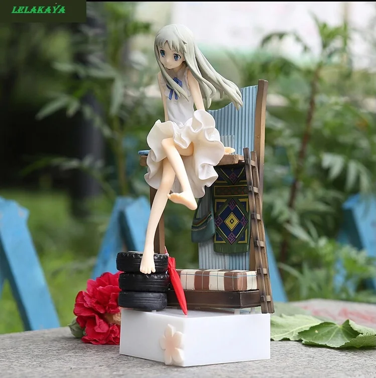 Японское Аниме Anohana Honma Meiko Menma ПВХ экшн-фигурка 20 см Коллекционная модель игрушка