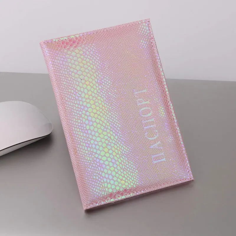 Держатель для паспорта уникальный кошелек с принтом ящерицы визитная карточка