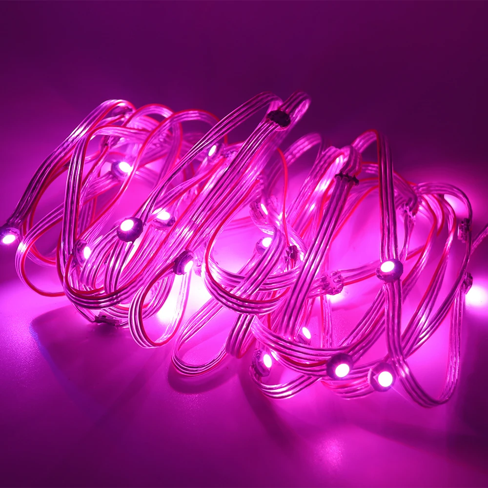 Светодиодные модули 5V Chip SK6812 WS2812B Addressable RGB RGBW RGBWW WWA Pre-soldered Pixel Light для световых коробов и рекламных щитов, 50шт/лот.