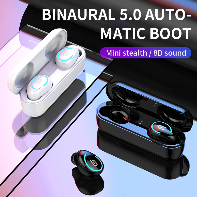 2019 новые I8 TWS Bluetooth 5 0 наушники вкладыши с Беспроводной стерео гарнитуры громкой