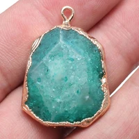 natural stone agats necklace pendants irregular agats pendants for jewelry making diy necklace size 25x32mm