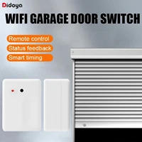 garage door sensor opener controller wif switch tuya smart life app alert works with google diy smart home app alert no hub