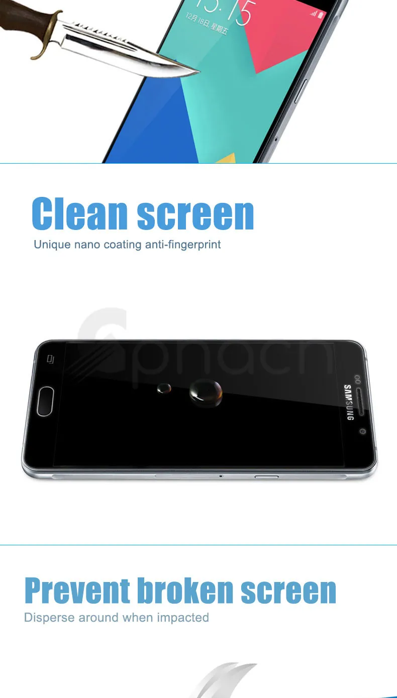 9D защитный Стекло на samsung Galaxy A3 A5 A7 J3 J5 J7 Экран протектор для samsung S7 чехол с пленкой из закаленного стекла