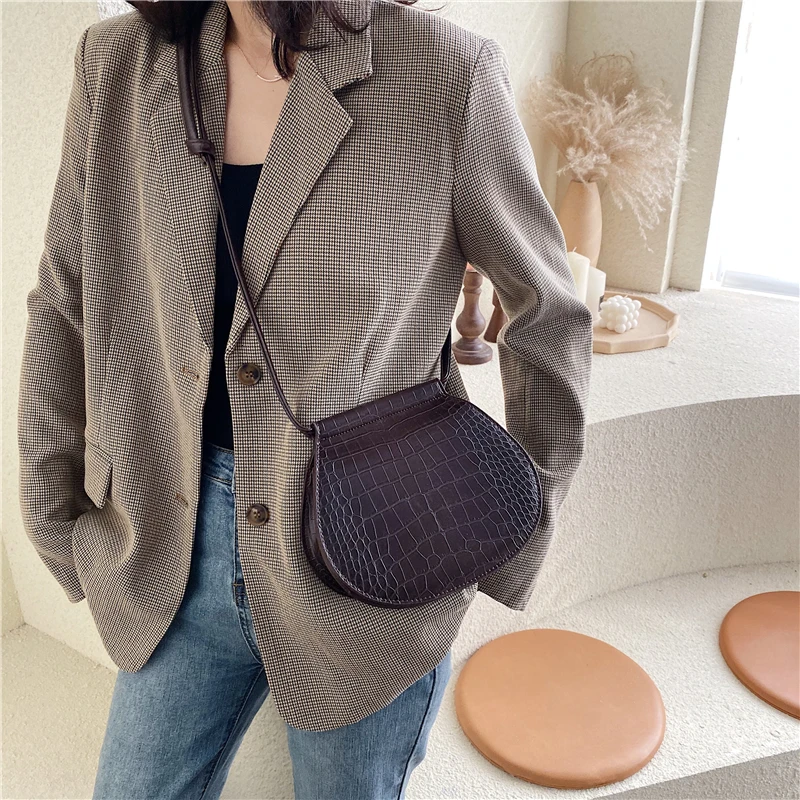 

Дамская сумка-мессенджер в стиле ретро с крокодиловым узором, качественные Сумки из искусственной кожи, роскошная модная сумка через плечо