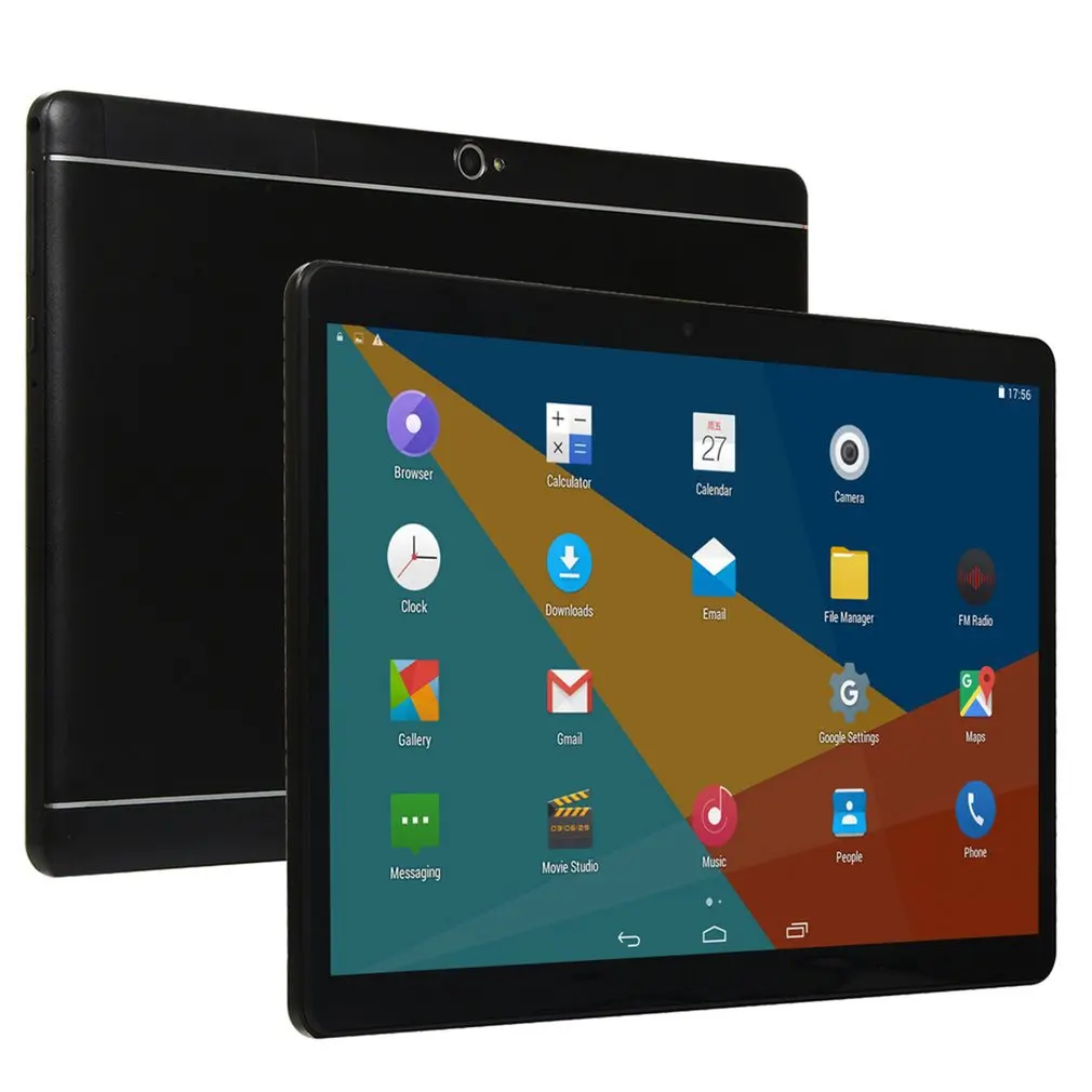 

10.1 Inch IPS Screen Android 8.0 Ten-core Tablet PC Round Hole 8GB+128GB Dual SIM Card Slots 3G Phone Call With GPS FM